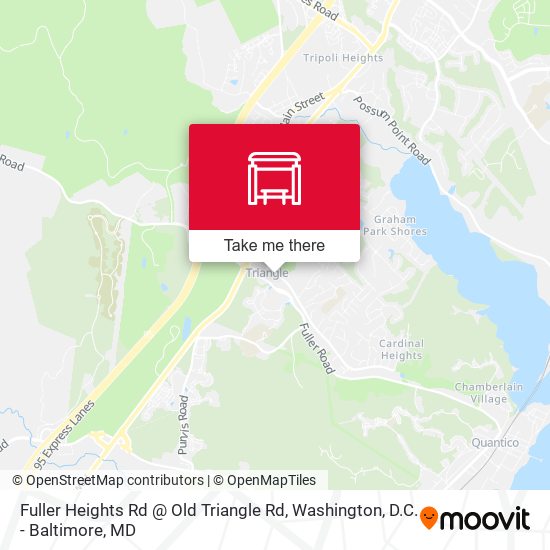 Fuller Heights Rd @ Old Triangle Rd map