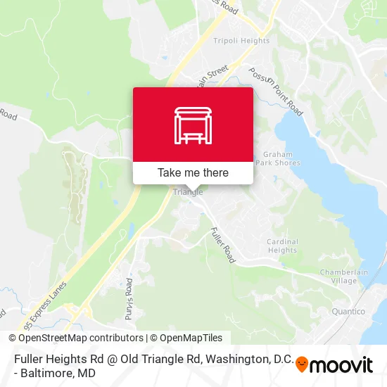 Mapa de Fuller Heights Rd @ Old Triangle Rd