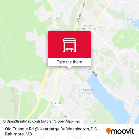 Mapa de Old Triangle Rd @ Kearsarge Dr