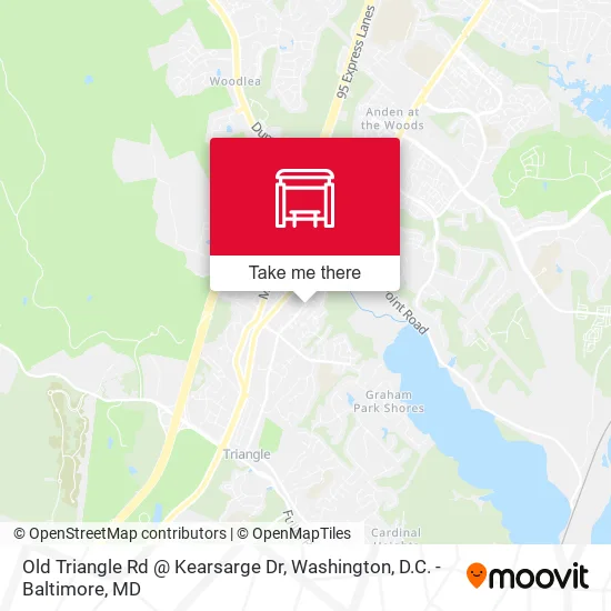 Old Triangle Rd @ Kearsarge Dr map