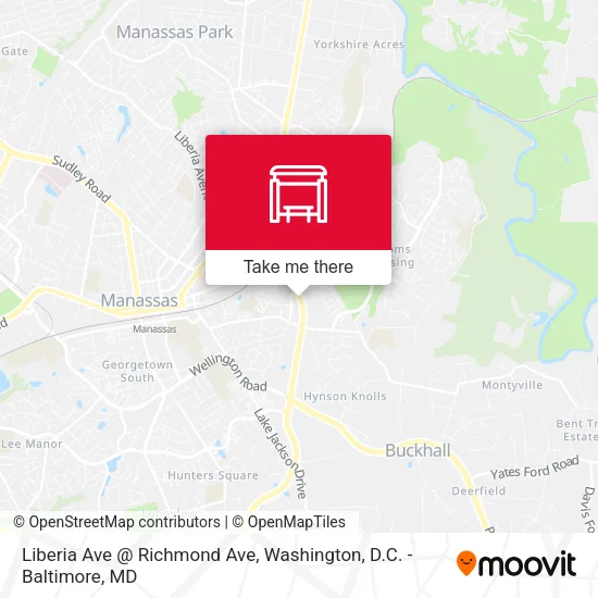 Liberia Ave @ Richmond Ave map