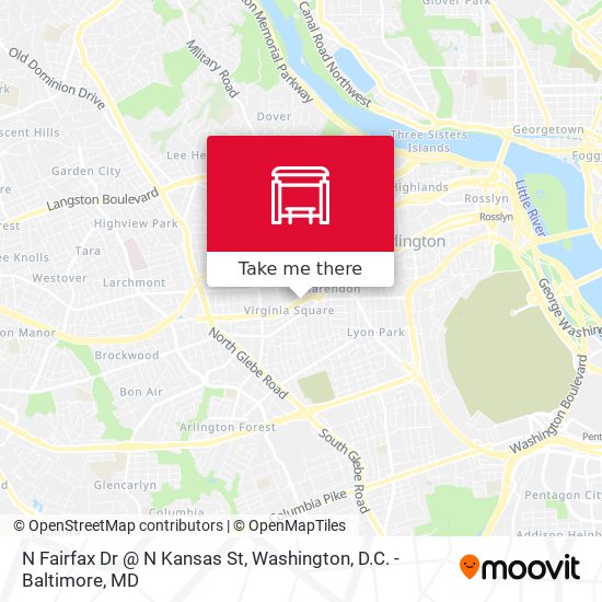 Mapa de N Fairfax Dr @ N Kansas St