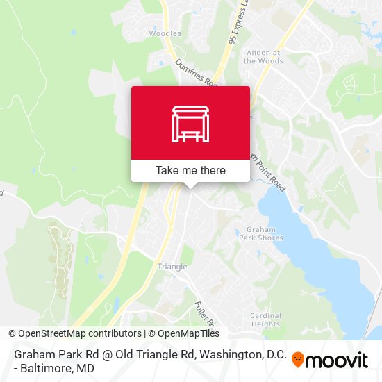 Graham Park Rd @ Old Triangle Rd map