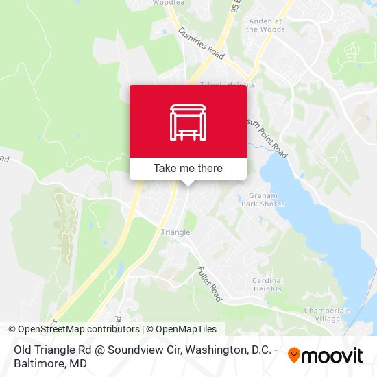 Old Triangle Rd @ Soundview Cir map