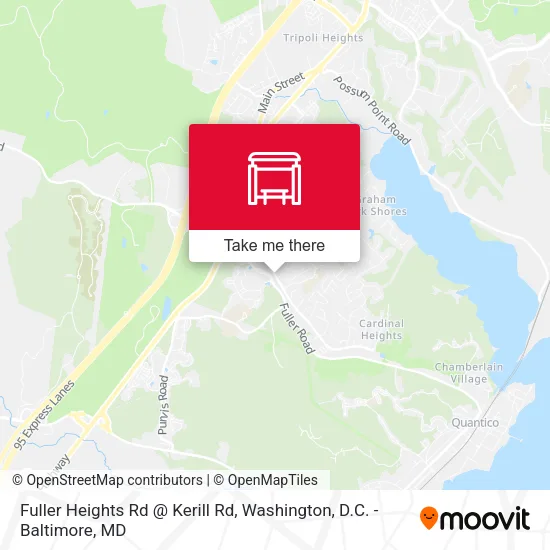 Mapa de Fuller Heights Rd @ Kerill Rd