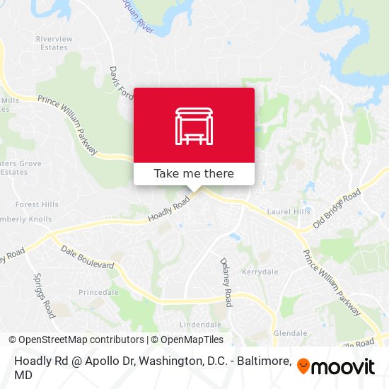 Hoadly Rd @ Apollo Dr map