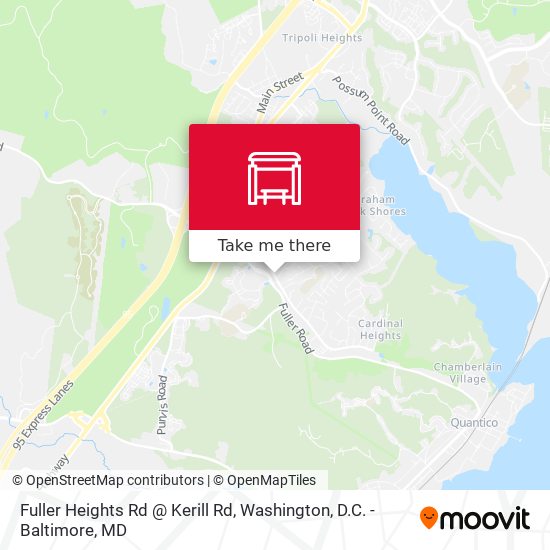 Fuller Heights Rd @ Kerill Rd map