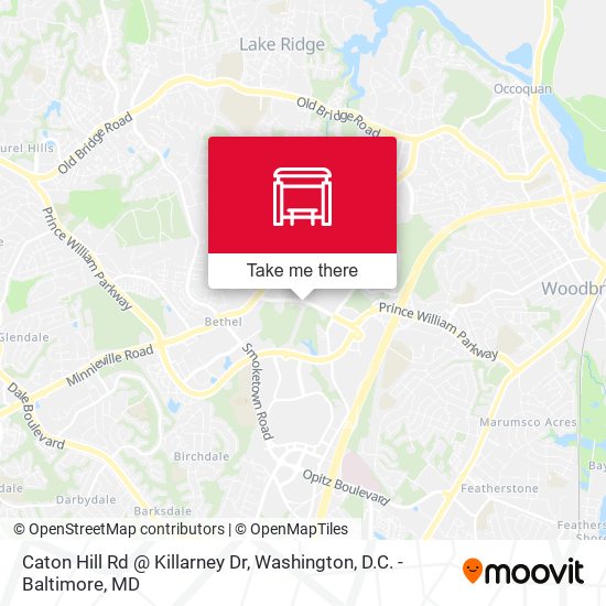 Caton Hill Rd @ Killarney Dr map