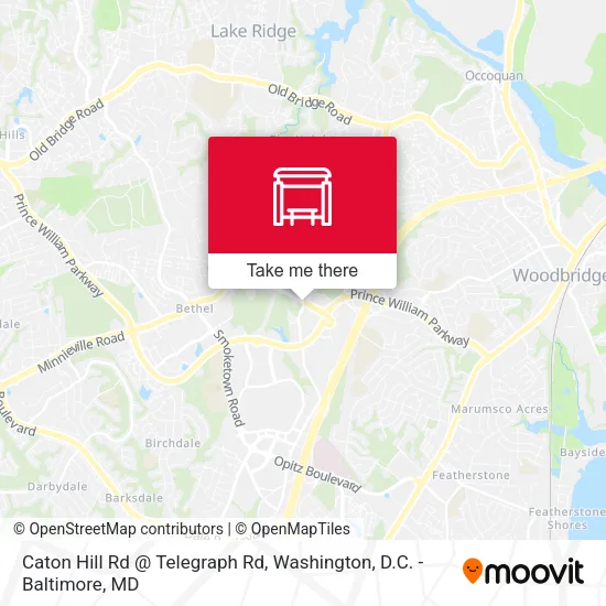Caton Hill Rd @ Telegraph Rd map