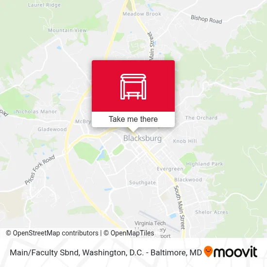 Main/Faculty Sbnd map