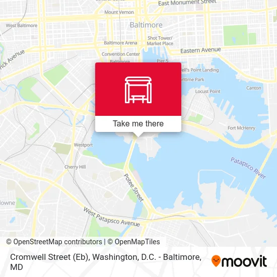 Cromwell Street (Eb) map