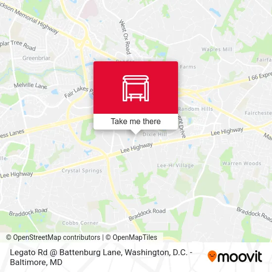 Legato Rd @ Battenburg Lane map