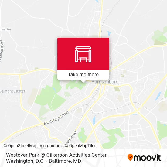 Westover Park @ Gilkerson Activities Center map