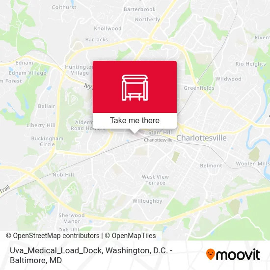 Uva_Medical_Load_Dock map