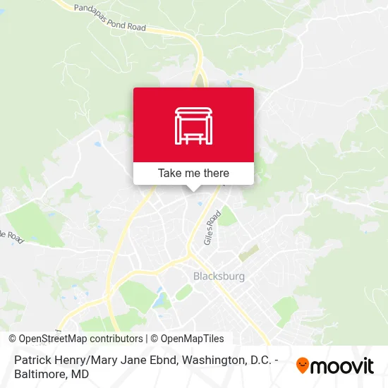 Patrick Henry/Mary Jane Ebnd map