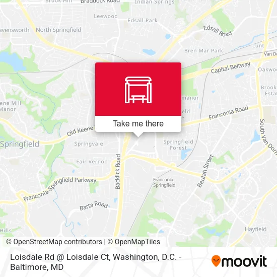 Mapa de Loisdale Rd @ Loisdale Ct