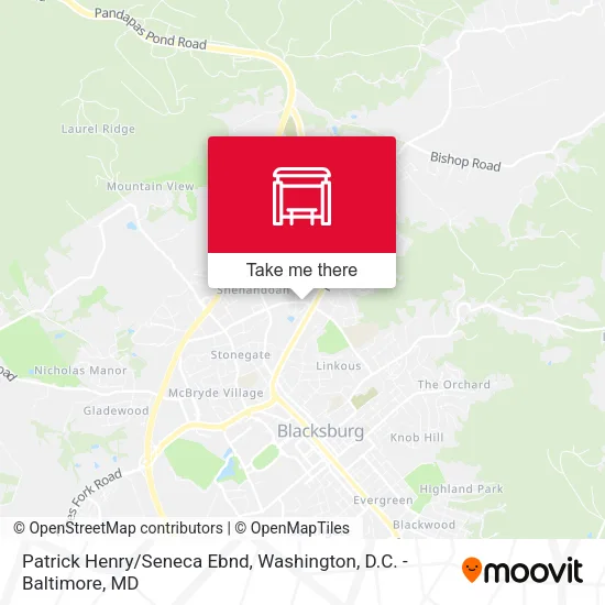 Mapa de Patrick Henry/Seneca Ebnd