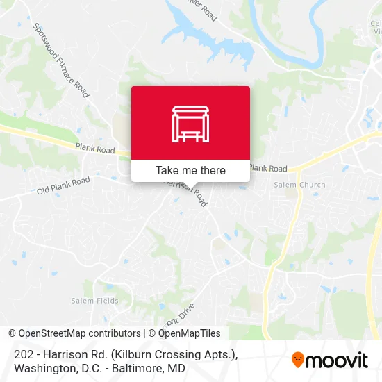 202 - Harrison Rd. (Kilburn Crossing Apts.) map