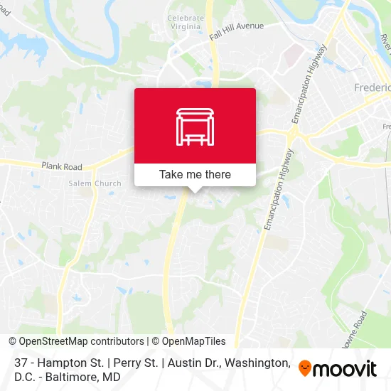 37 - Hampton St. | Perry St. | Austin Dr. map