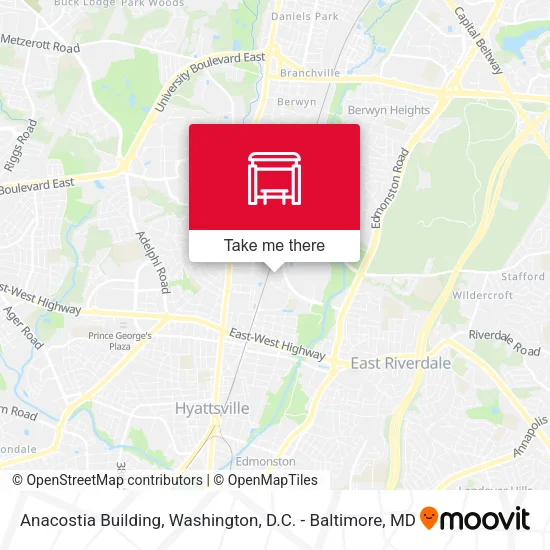 Anacostia Building map