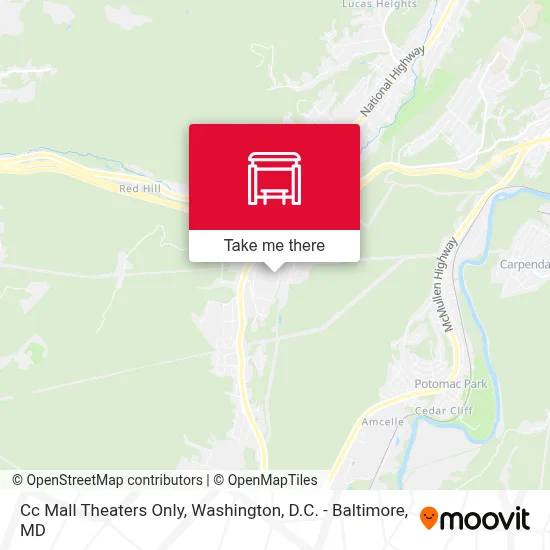 Cc Mall Theaters Only map