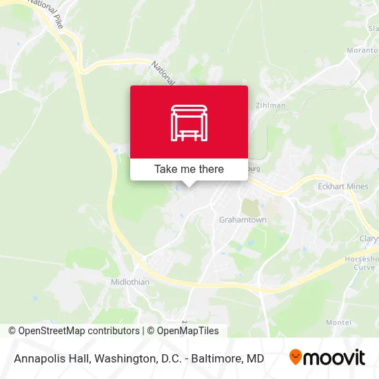 Annapolis Hall map