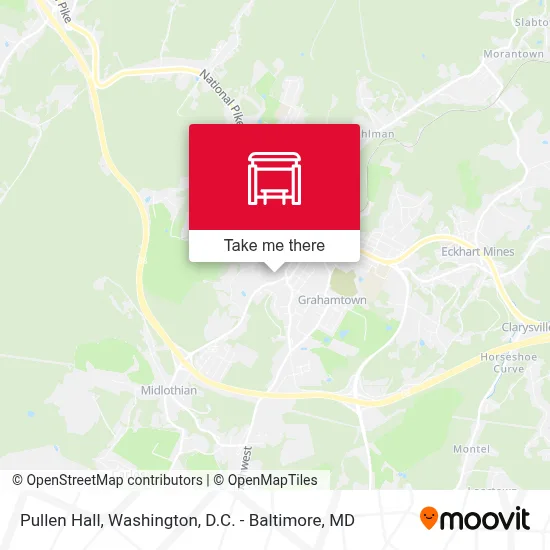 Pullen Hall map