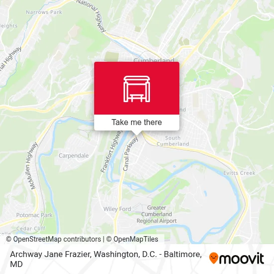 Archway Jane Frazier map