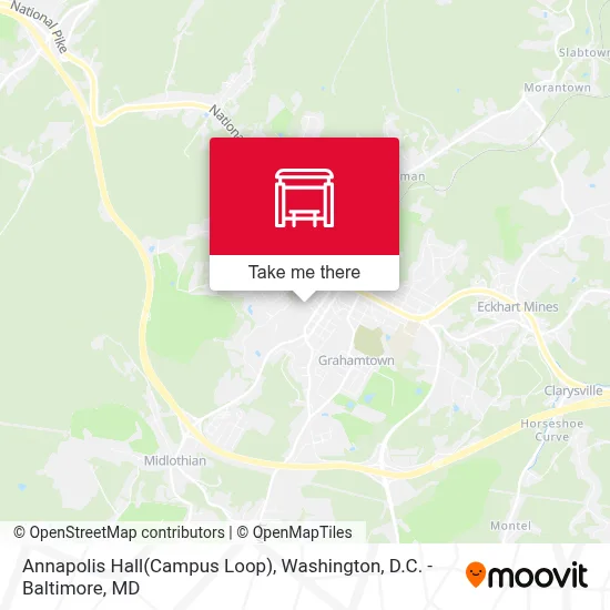 Annapolis Hall(Campus Loop) map