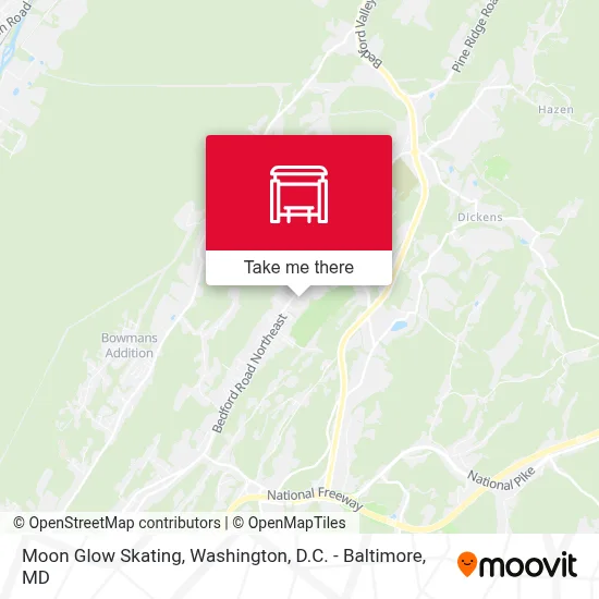 Moon Glow Skating map