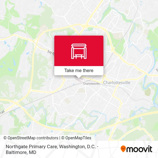 Northgate Primary Care map