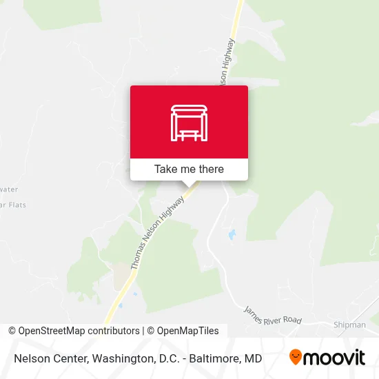 Nelson Center map