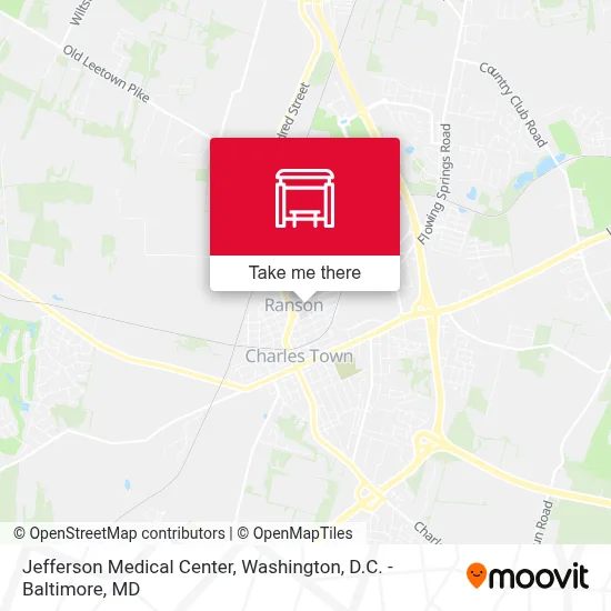 Jefferson Medical Center map