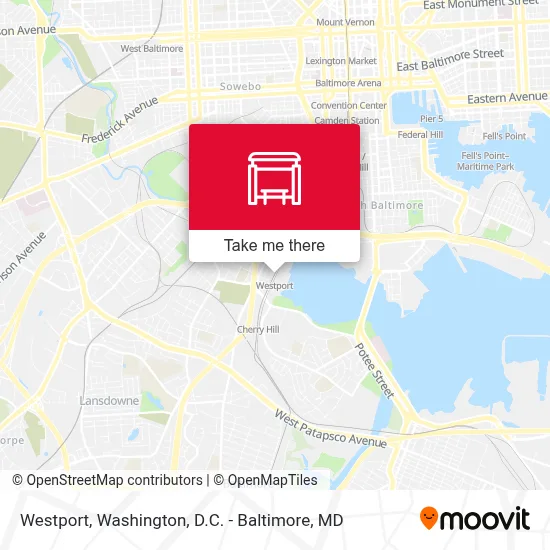 Westport map