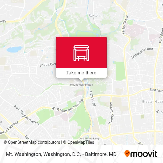 Mt. Washington map