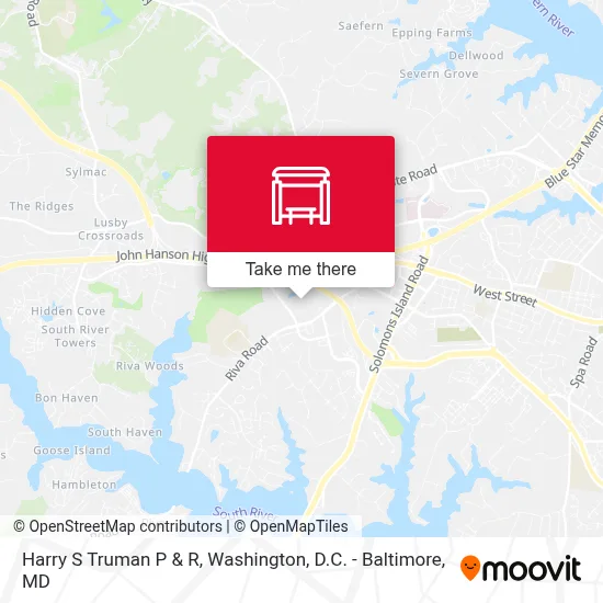 Harry S Truman P & R map