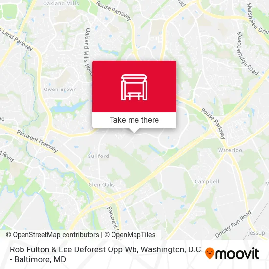 Rob Fulton & Lee Deforest Opp Wb map