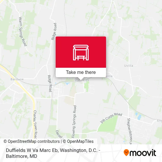 Duffields W Va Marc Eb map