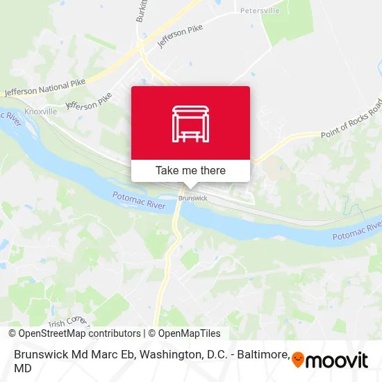 Brunswick Md Marc Eb map