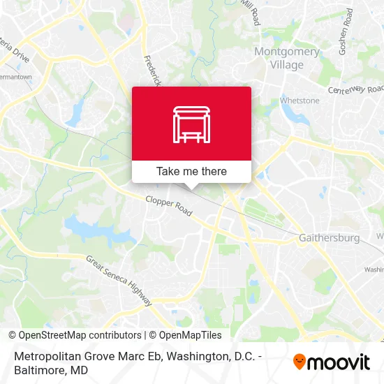 Metropolitan Grove Marc Eb map