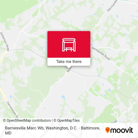 Barnesville Marc Wb map