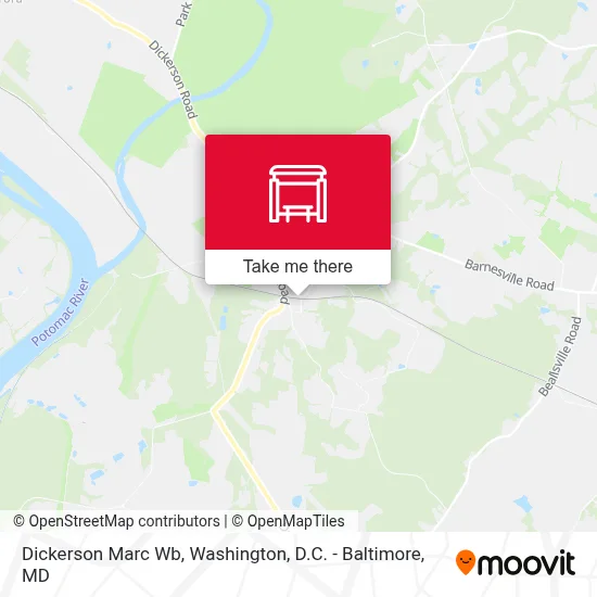 Dickerson Marc Wb map