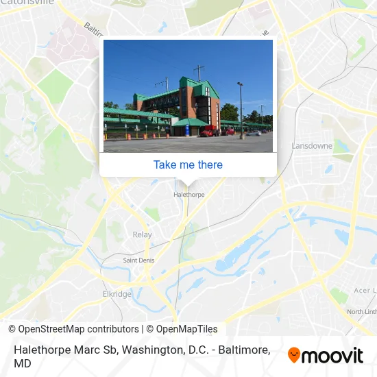 Halethorpe Marc Sb map