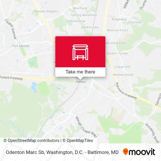 Odenton Marc Sb map