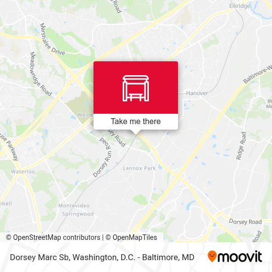 Dorsey Marc Sb map