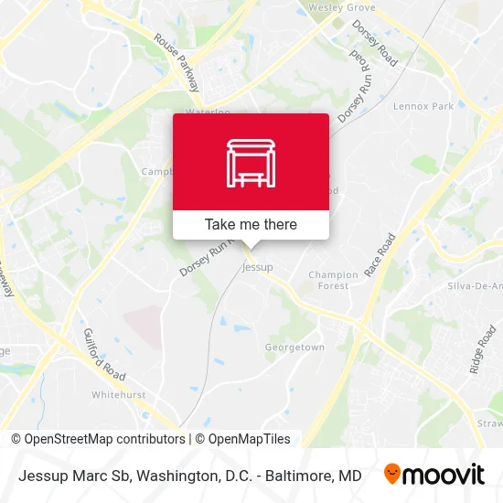 Jessup Marc Sb map