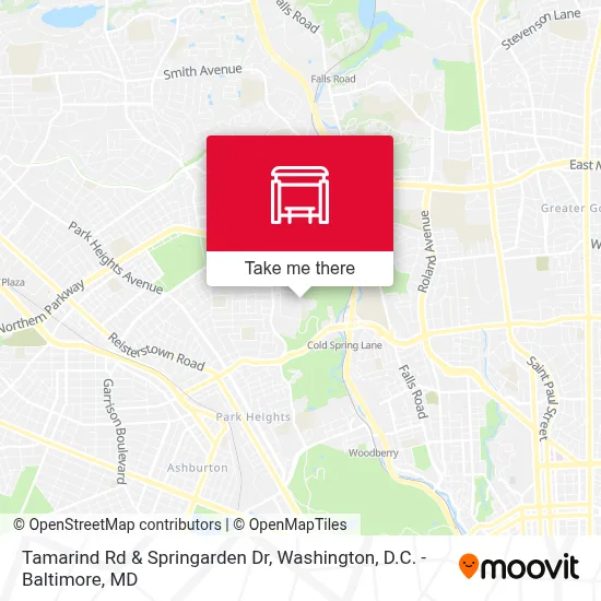 Tamarind Rd & Springarden Dr map