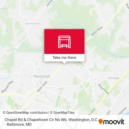 Chapel Rd & Chapeltown Cir Ns Wb map