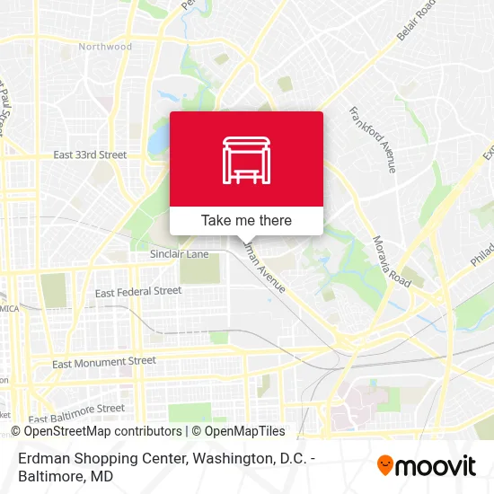Erdman Shopping Center map