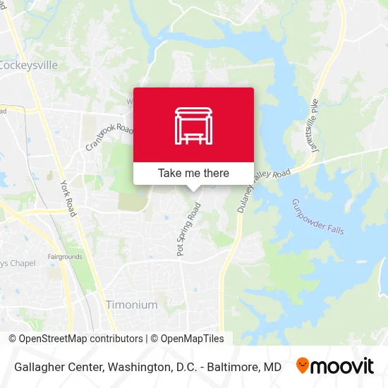 Gallagher Center map